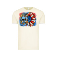 Vintage Arctic patriotic sunflower land of the free Vintage Tee - Jasminsmagicworld