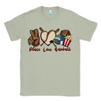 Matcha Peace love Baseball Classic Tee - HowdyJamesFarm