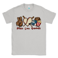 Moon Dust Peace love Baseball Classic Tee - HowdyJamesFarm