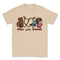 Mushroom Peace love Baseball Classic Tee - HowdyJamesFarm