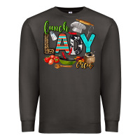 Smoke lunch lady crew Premium Sweatshirt - AdoDesignShop