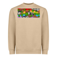 Mushroom Western St. Patrick's Day Shamrock Rainbow Heavyweight Sweatshirt - Artiststas