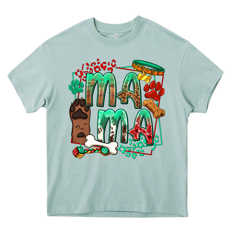 Dog Mama Heavy Core Tee by texasbilliewilder | Teevron