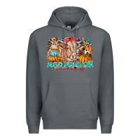 Rock Moo Pumpkin Get Out The Way Premium Hoodie - CowhideDigitalArt