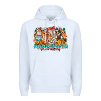 White Moo Pumpkin Get Out The Way Premium Hoodie - CowhideDigitalArt