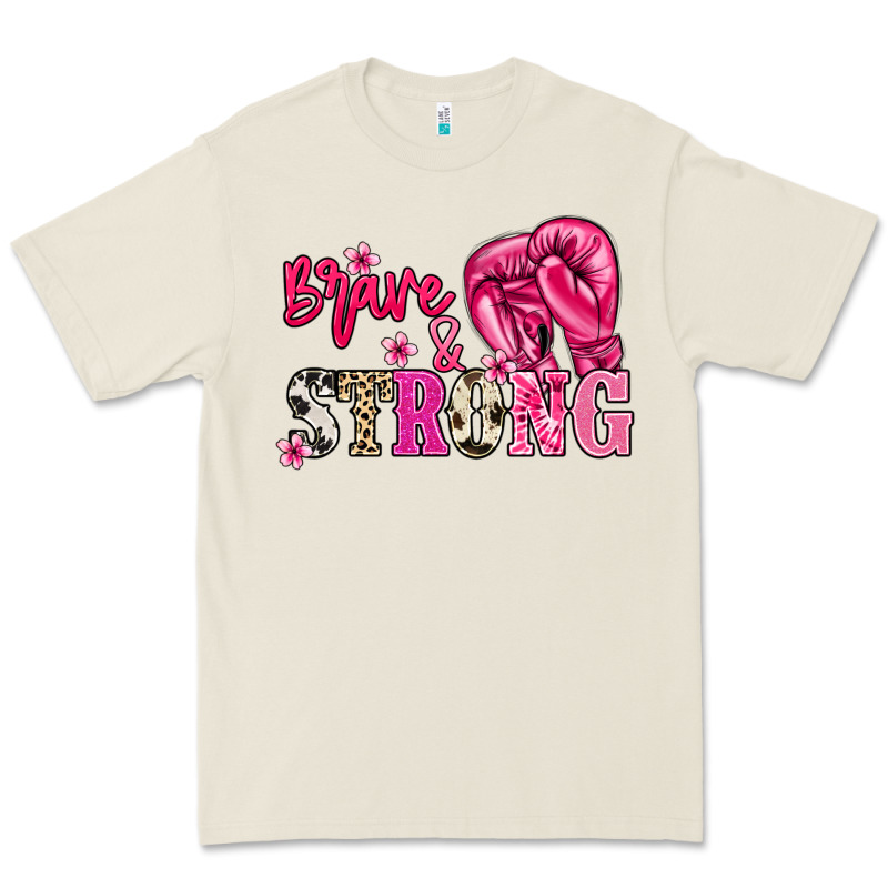 Brave And Strong Premium Tee by NancyCooperArtShop | Teevron