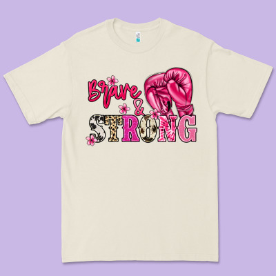 Brave And Strong Premium Tee Designed By Nancycooperartshop