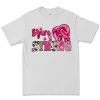 Dove Grey brave and strong Premium Tee - NancyCooperArtShop
