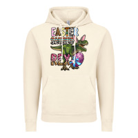 Vintage Artic Easter Saurus Rex Vintage Hoodie - OliviaCreatesArt