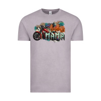 Vintage Zinc Badass mama motorcycle mother's day Vintage Tee - HowdyJamesFarm