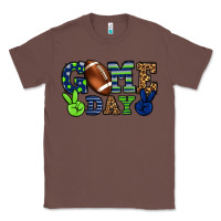 Chestnut Game day green and blue team color Classic Tee - HowdyJamesFarm