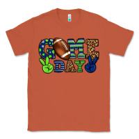 Copper Game day green and blue team color Classic Tee - HowdyJamesFarm