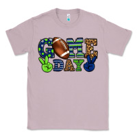 Lilac Game day green and blue team color Classic Tee - HowdyJamesFarm