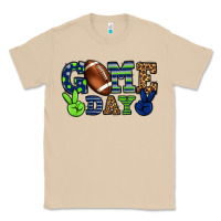 Mushroom Game day green and blue team color Classic Tee - HowdyJamesFarm