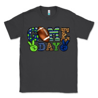 Smoke Game day green and blue team color Classic Tee - HowdyJamesFarm