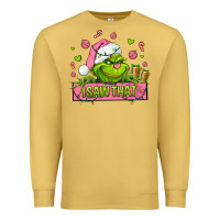 Antique Gold christmas characters  i+saw+that+ Premium Sweatshirt - AdoDesignShop