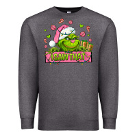 Charcoal Heather christmas characters  i+saw+that+ Premium Sweatshirt - AdoDesignShop