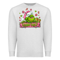 Oatmeal Heather christmas characters  i+saw+that+ Premium Sweatshirt - AdoDesignShop