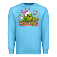 Ocean Blue christmas characters  i+saw+that+ Premium Sweatshirt - AdoDesignShop