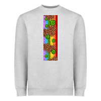 St. Patrick's Day Western Shamrock Leopard Rainbow Heavyweight Sweatshirt | Teevron