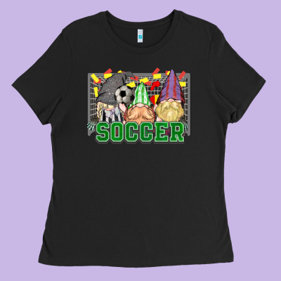 Soccer Gnomies Ladies Tee Designed By Howdyjamesfarm