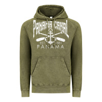 Vintage Olive panama canal   central america pacific ocean traveling beach t shirt Vintage Hoodie - maiPhamDesign