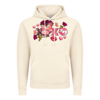 Vintage Artic Chicken Valentine's Day xoxo Vintage Hoodie - FaDigitalArtStudio