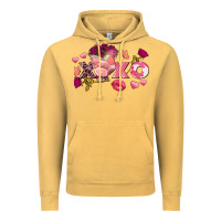 Vintage Mustard Chicken Valentine's Day xoxo Vintage Hoodie - FaDigitalArtStudio