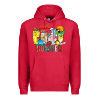 Cardinal hello summer drink Premium Hoodie - CowhideDigitalArt