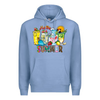 Hello Summer Drink Premium Hoodie | Teevron