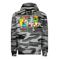 Slate Camo hello summer drink Premium Hoodie - CowhideDigitalArt