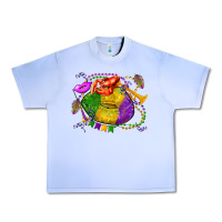 Grape Ice mardi gras lips olivia Urban Heavy Tee - OliviaCreatesArt