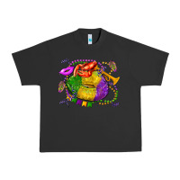 Pigment Black mardi gras lips olivia Urban Heavy Tee - OliviaCreatesArt