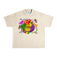 Sandshell mardi gras lips olivia Urban Heavy Tee - OliviaCreatesArt