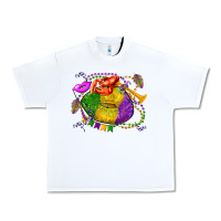 White mardi gras lips olivia Urban Heavy Tee - OliviaCreatesArt