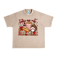 French Oak take me out to the ball game baseball Urban Heavy Tee - Jasminsmagicworld