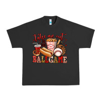 Pigment Black take me out to the ball game baseball Urban Heavy Tee - Jasminsmagicworld