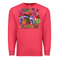 Cardinal happy halloween coffee cups Premium Sweatshirt - AdoDesignShop