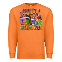 Carrot happy halloween coffee cups Premium Sweatshirt - AdoDesignShop