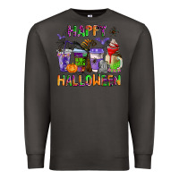 Smoke happy halloween coffee cups Premium Sweatshirt - AdoDesignShop