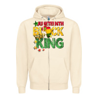 Sandshell juneteenth black king Zipper Hoodie - BarkalooDesign