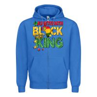 True Royal juneteenth black king Zipper Hoodie - BarkalooDesign