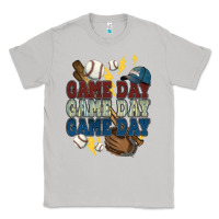 Moon Dust Game Day lightning bolt Baseball Classic Tee - HowdyJamesFarm