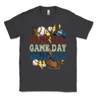 Smoke Game Day lightning bolt Baseball Classic Tee - HowdyJamesFarm