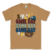 Toasted Coconut Game Day lightning bolt Baseball Classic Tee - HowdyJamesFarm