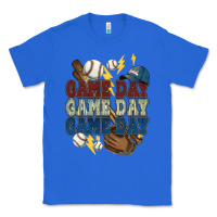 True Royal Game Day lightning bolt Baseball Classic Tee - HowdyJamesFarm