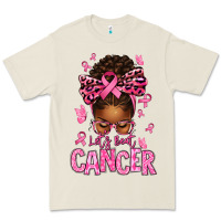 Bone lets beat cancer afro messy bun Premium Tee - texasbilliewilder