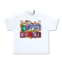 White cupids favorite nurse olivia Urban Heavy Tee - OliviaCreatesArt