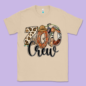 Zoo Crew Safari Animals Classic Tee Designed By Ranaportraitstore
