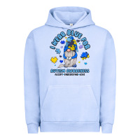 Pigment Grape Ice i wear blue for autism awareness Urban Hoodie - JahusDesignShop